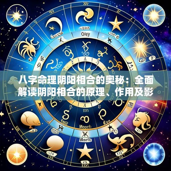 八字命理阴阳相合的奥秘：全面解读阴阳相合的原理、作用及影响