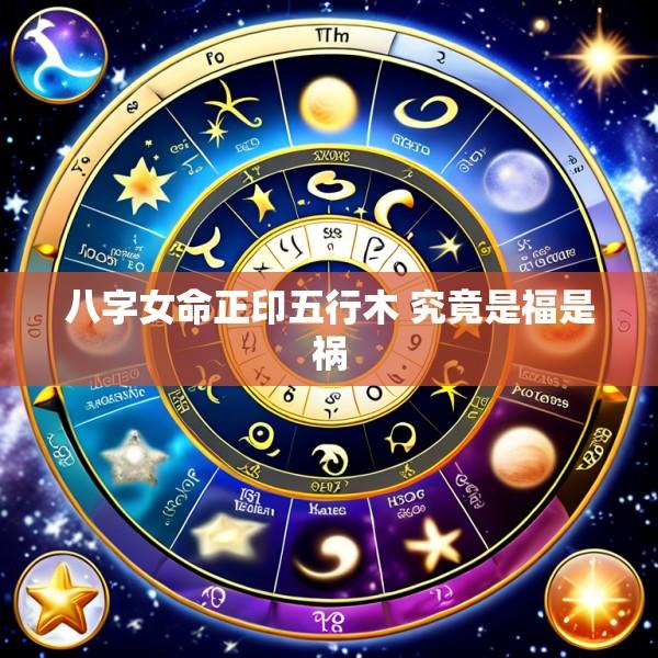 八字女命正印五行木 究竟是福是祸