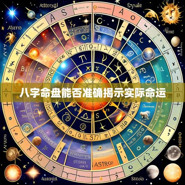 八字命盘能否准确揭示实际命运