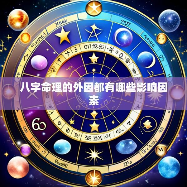 八字命理的外因都有哪些影响因素