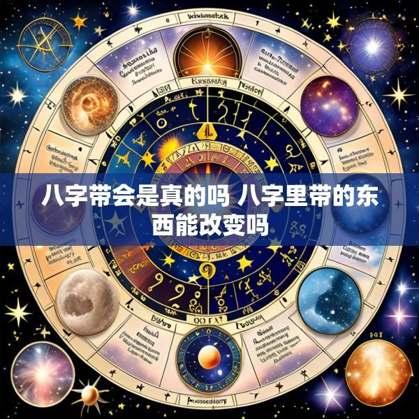 八字带会是真的吗 八字里带的东西能改变吗