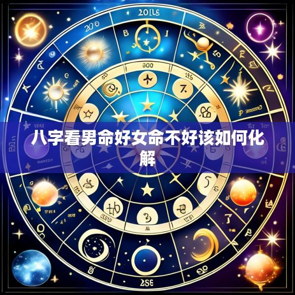 八字看男命好女命不好该如何化解