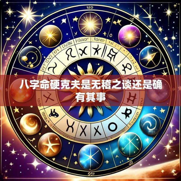 八字命硬克夫是无稽之谈还是确有其事