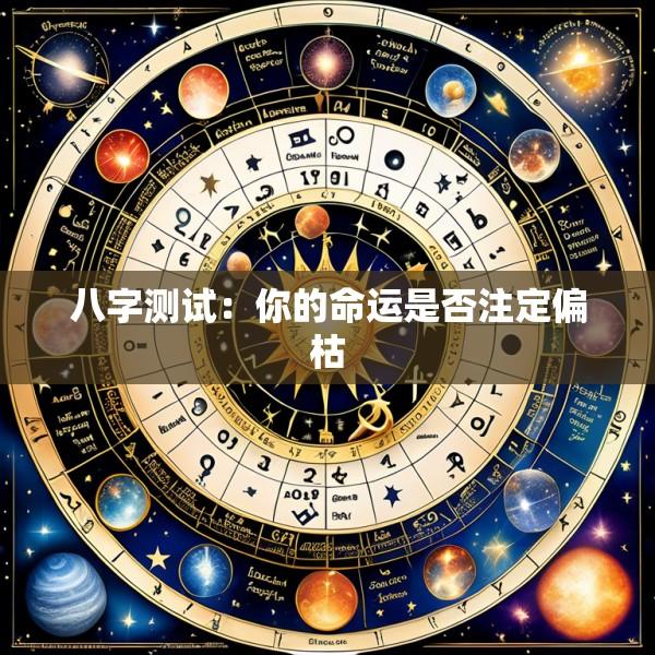 八字测试：你的命运是否注定偏枯