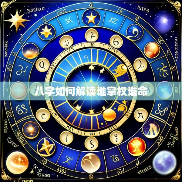 八字如何解读谁掌权谁命
