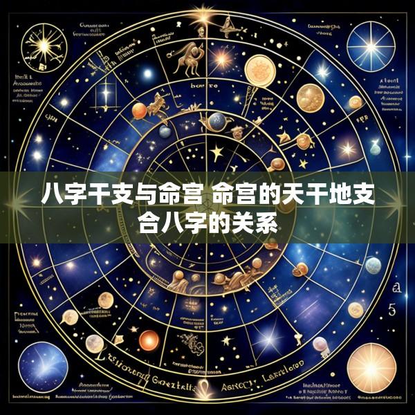 八字干支与命宫 命宫的天干地支合八字的关系