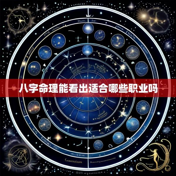 八字命理能看出适合哪些职业吗