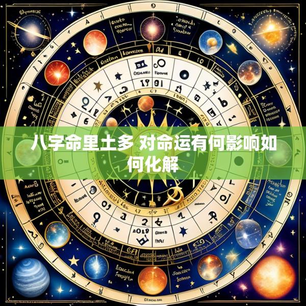 八字命里土多 对命运有何影响如何化解