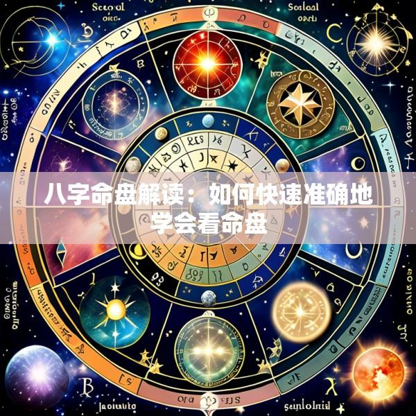 八字命盘解读：如何快速准确地学会看命盘