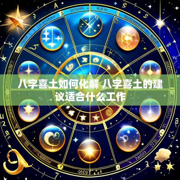 八字喜土如何化解 八字喜土的建议适合什么工作