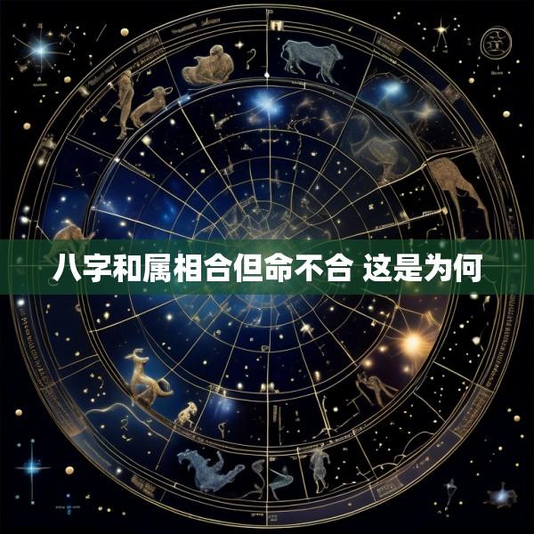 八字和属相合但命不合 这是为何