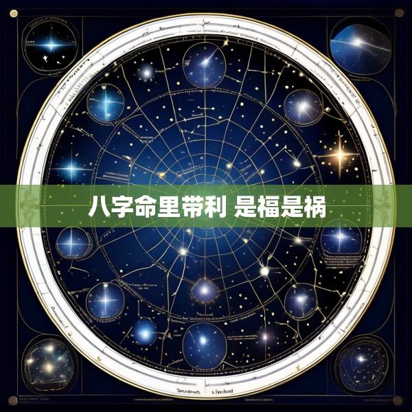 八字命里带利 是福是祸