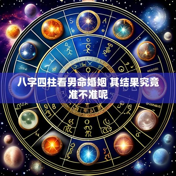 八字四柱看男命婚姻 其结果究竟准不准呢