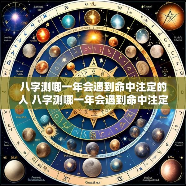 八字测哪一年会遇到命中注定的人 八字测哪一年会遇到命中注定的人的命运