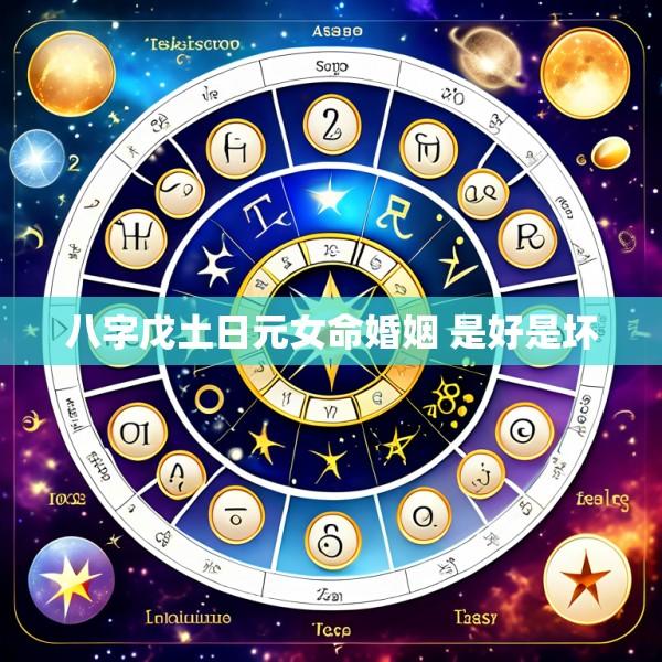 八字戊土日元女命婚姻 是好是坏