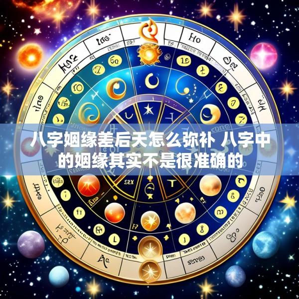 八字姻缘差后天怎么弥补 八字中的姻缘其实不是很准确的