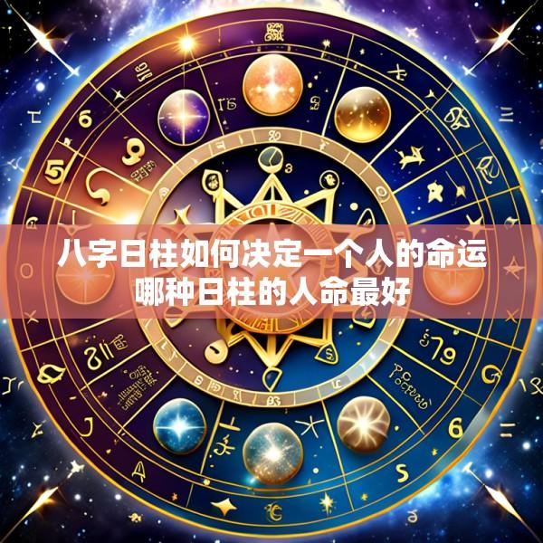 八字日柱如何决定一个人的命运哪种日柱的人命最好