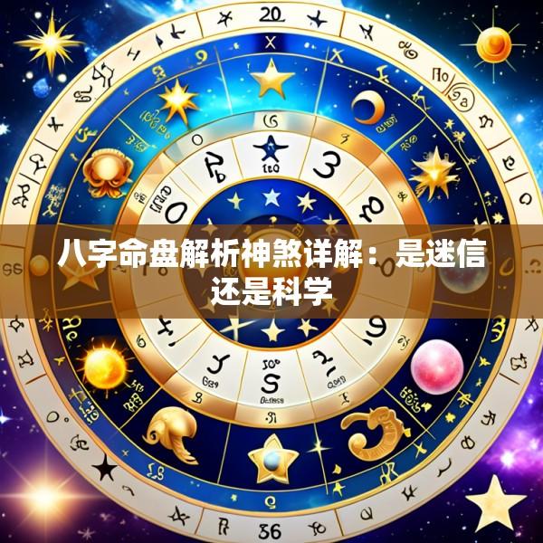 八字命盘解析神煞详解：是迷信还是科学
