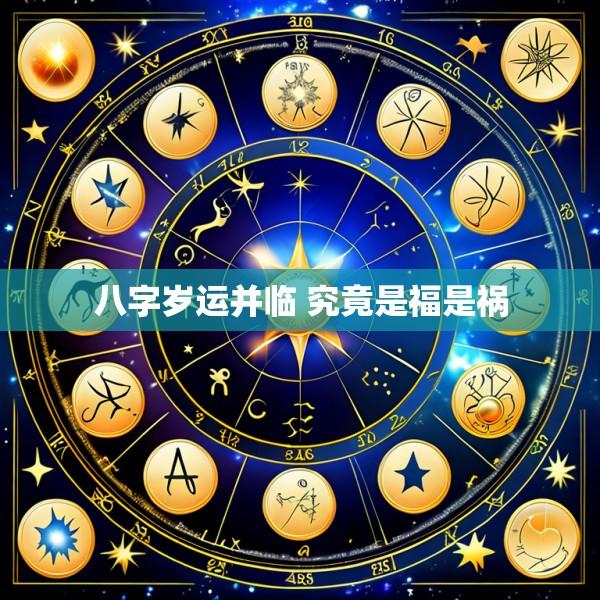 八字岁运并临 究竟是福是祸
