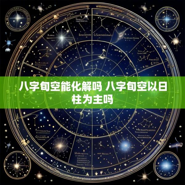 八字旬空能化解吗 八字旬空以日柱为主吗