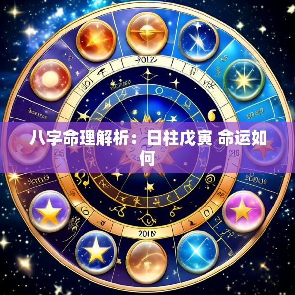 八字命理解析：日柱戊寅 命运如何