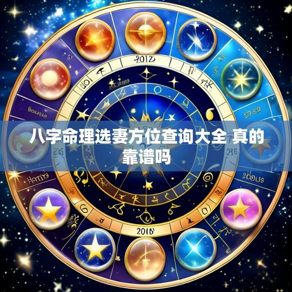 八字命理选妻方位查询大全 真的靠谱吗
