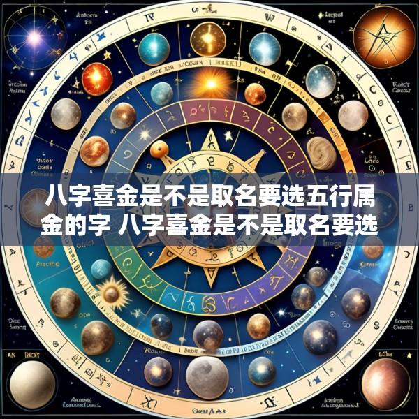 八字喜金是不是取名要选五行属金的字 八字喜金是不是取名要选五行属金的字呢