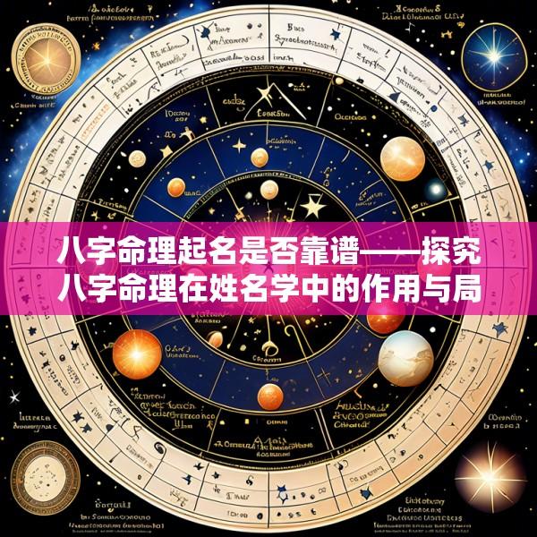 八字命理起名是否靠谱——探究八字命理在姓名学中的作用与局限