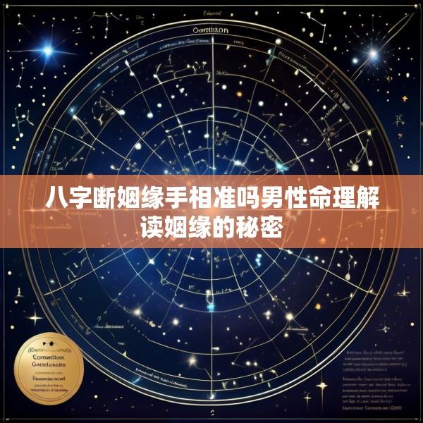 八字断姻缘手相准吗男性命理解读姻缘的秘密