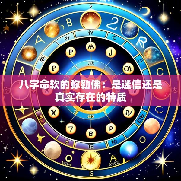 八字命软的弥勒佛：是迷信还是真实存在的特质