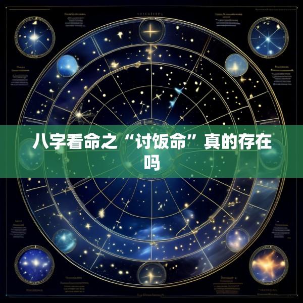 八字看命之“讨饭命”真的存在吗