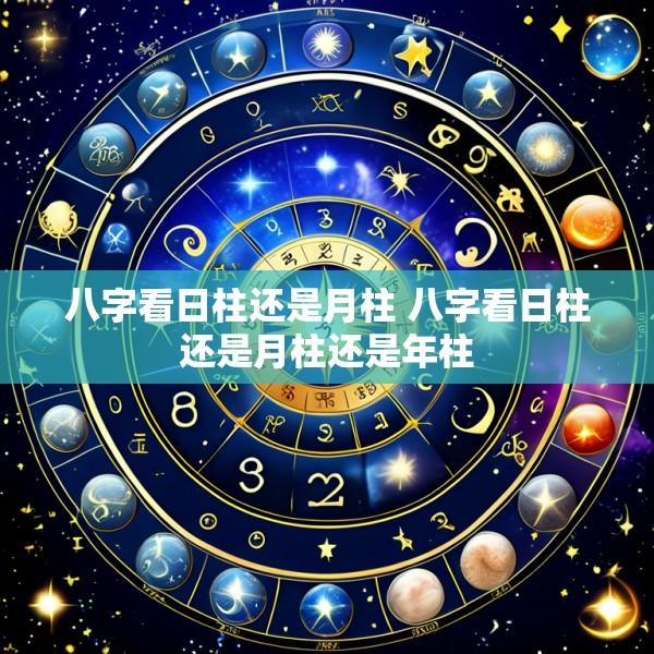 八字看日柱还是月柱 八字看日柱还是月柱还是年柱