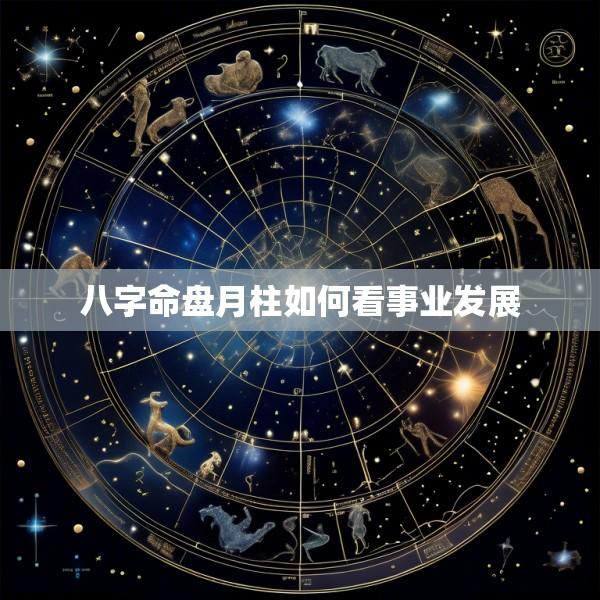 八字命盘月柱如何看事业发展