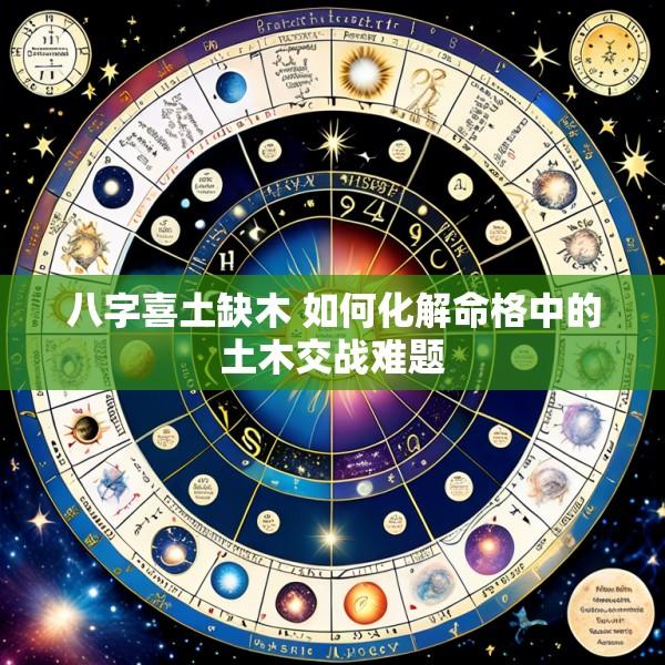八字喜土缺木 如何化解命格中的土木交战难题