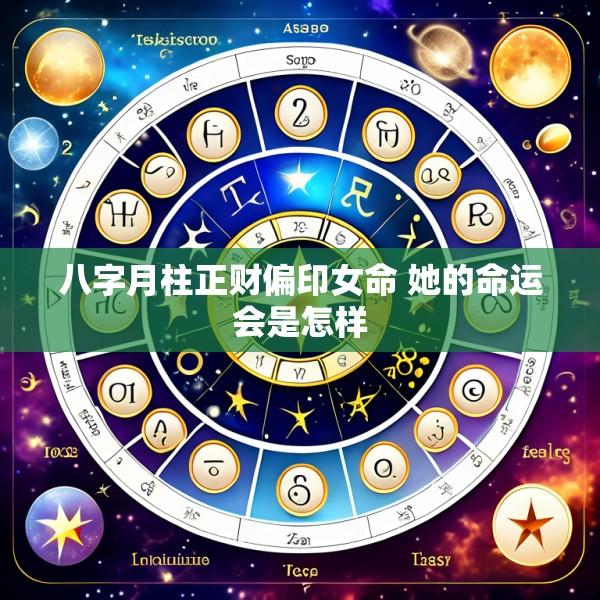 八字月柱正财偏印女命 她的命运会是怎样