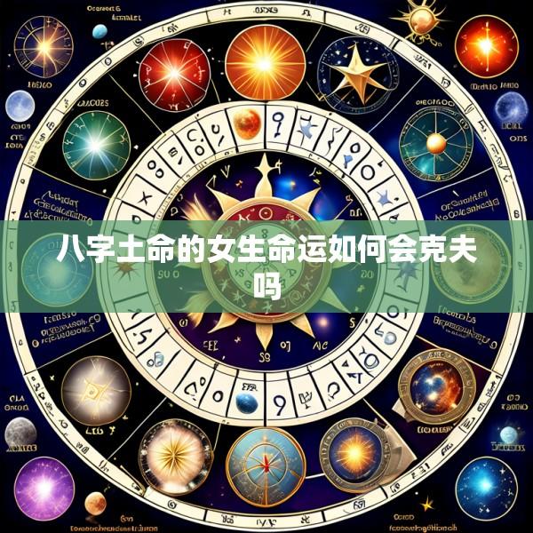 八字土命的女生命运如何会克夫吗