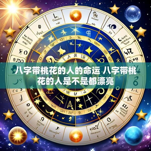 八字带桃花的人的命运 八字带桃花的人是不是都漂亮