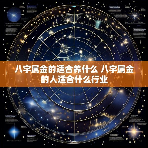 八字属金的适合养什么 八字属金的人适合什么行业