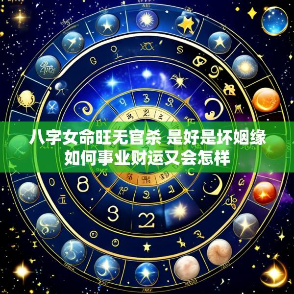 八字女命旺无官杀 是好是坏姻缘如何事业财运又会怎样