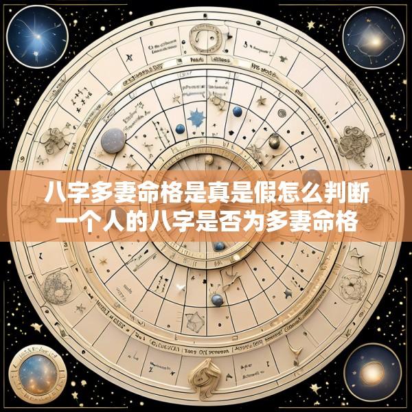 八字多妻命格是真是假怎么判断一个人的八字是否为多妻命格