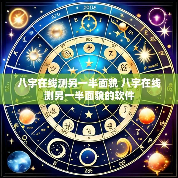 八字在线测另一半面貌 八字在线测另一半面貌的软件