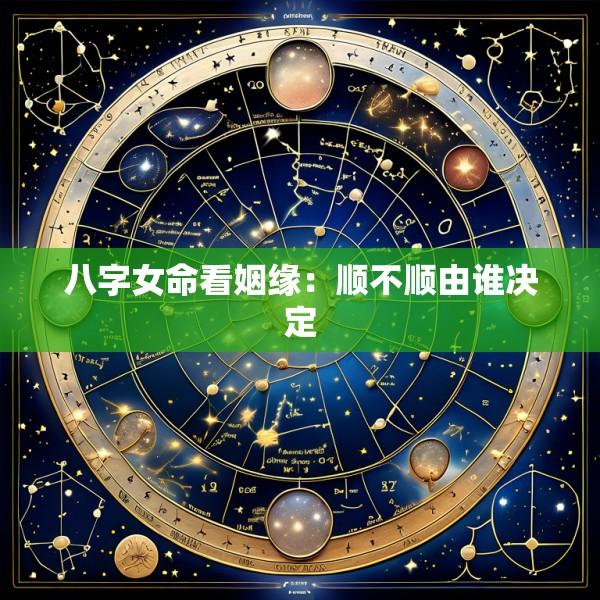 八字女命看姻缘：顺不顺由谁决定
