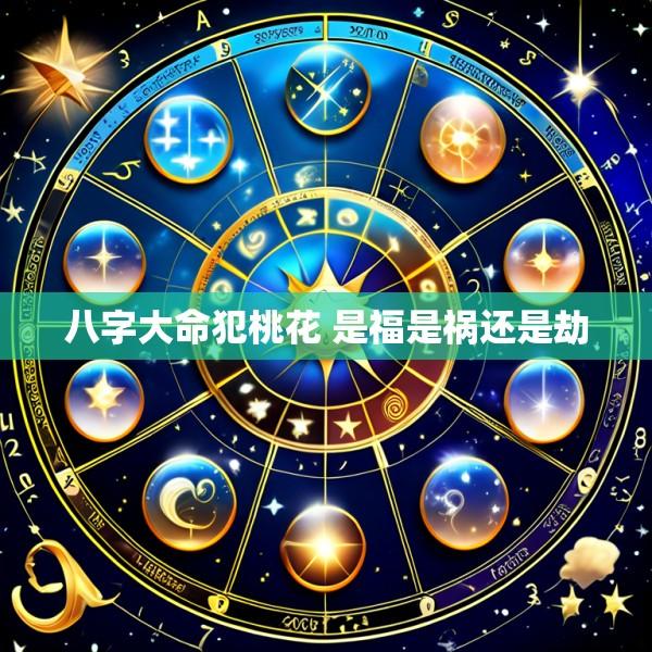 八字大命犯桃花 是福是祸还是劫