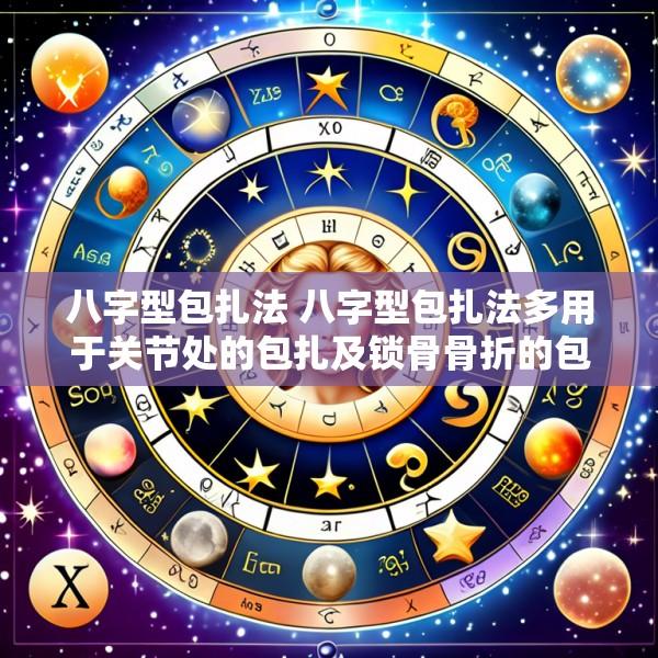 八字型包扎法 八字型包扎法多用于关节处的包扎及锁骨骨折的包扎