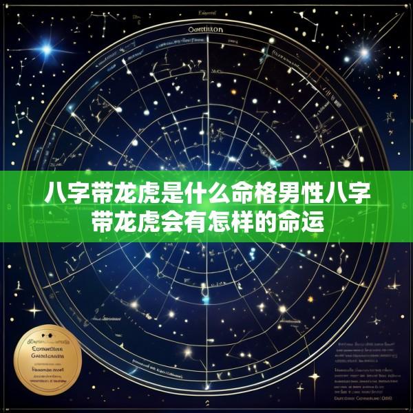 八字带龙虎是什么命格男性八字带龙虎会有怎样的命运