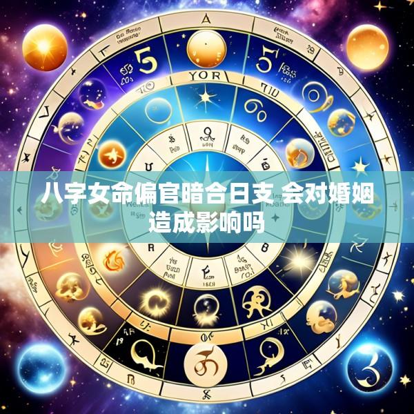 八字女命偏官暗合日支 会对婚姻造成影响吗