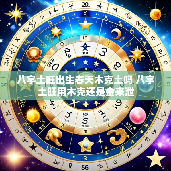 八字土旺出生春天木克土吗 八字土旺用木克还是金来泄