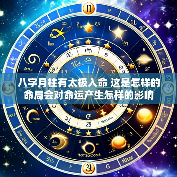 八字月柱有太极入命 这是怎样的命局会对命运产生怎样的影响