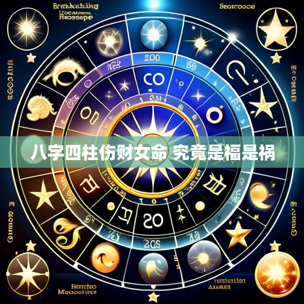 八字四柱伤财女命 究竟是福是祸