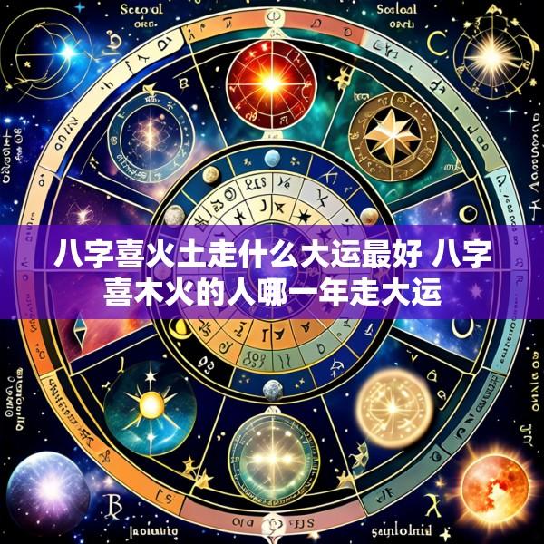 八字喜火土走什么大运最好 八字喜木火的人哪一年走大运